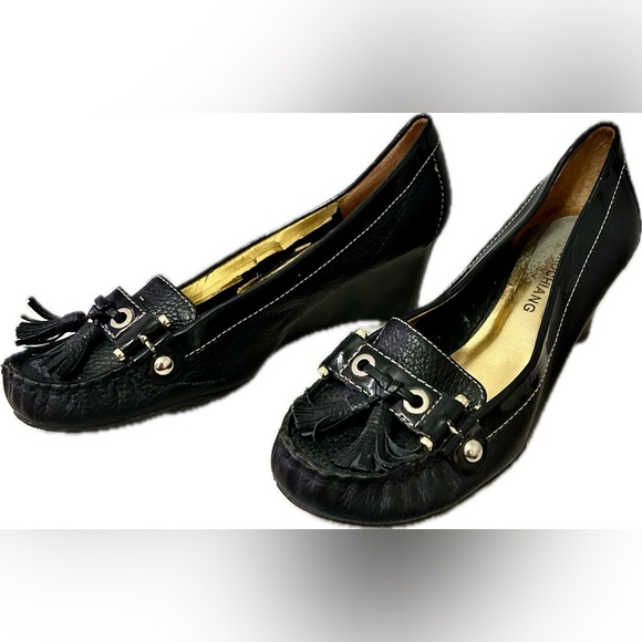 Arturo Chiang Shoes - ARTUO CHANG Wedge loafers with tassel